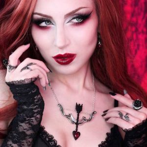 Retour Gratuit ALCHEMY GOTHIC Collier ‘Desire Moi’ 9