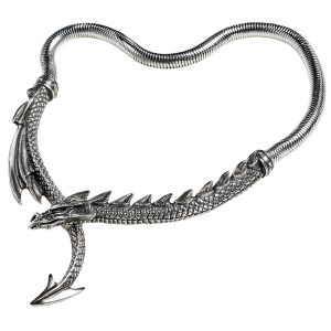 ALCHEMY GOTHIC Collier ‘Dragon’s Lure’ jusqu'à 11