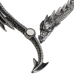 ALCHEMY GOTHIC Collier ‘Dragon’s Lure’ jusqu'à 15