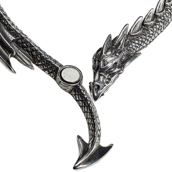 ALCHEMY GOTHIC Collier ‘Dragon’s Lure’ jusqu'à 5