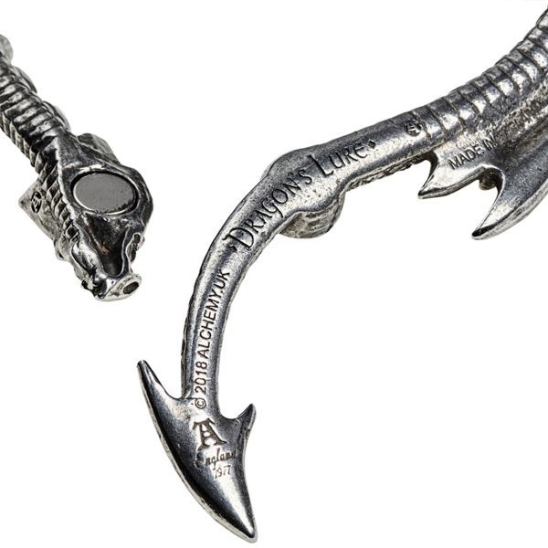 ALCHEMY GOTHIC Collier ‘Dragon’s Lure’ jusqu'à 6