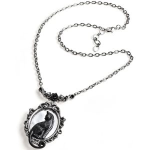 luxe soldes ALCHEMY GOTHIC Collier ‘Feline Felicity’ 7