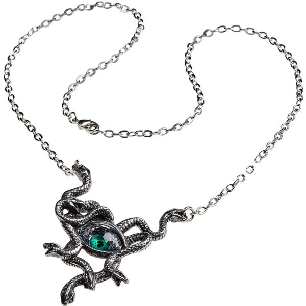 ALCHEMY GOTHIC Collier ‘Gorgon’s Eye’ Satisfait ou Remboursé 3