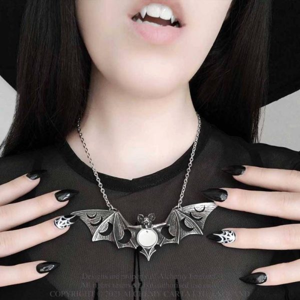 ALCHEMY GOTHIC Collier ‘Lunaeca’ Livraison gratuite 4