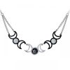 Livraison Standard/Rapide ALCHEMY GOTHIC Collier ‘Tres Lunae’ 8