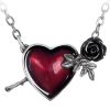 Paiement sécurisé ALCHEMY GOTHIC Collier ‘Wounded By Love’ 34