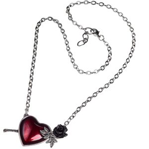 Paiement sécurisé ALCHEMY GOTHIC Collier ‘Wounded By Love’ 6