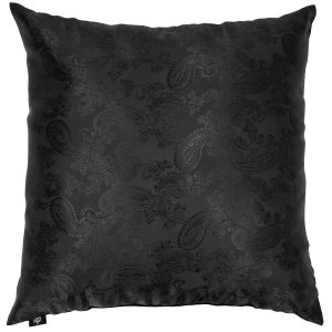 acheter en ligne DEVIL FASHION Coussin Gothique ‘Cross-Shaped’ Bordeaux Et Noir 39