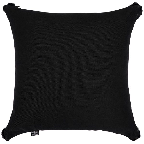 qualité d’originales DEVIL FASHION Coussin ‘Punk’ Noir Et Rouge En Forme De X 3