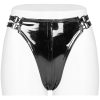 PUNK RAVE Culotte ‘Cyber Laser’ En Vinyle Noir luxe soldes 8