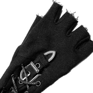 shopping pas cher PUNK RAVE Gants Gothiques ‘Astaroth’ Noirs 29