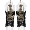 acheter en ligne PUNK RAVE Gants Steampunk ‘Gears And Spikes’ En Dentelle 28