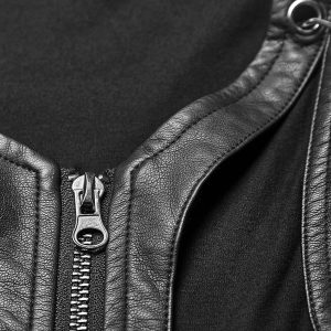 en ligne officielle PUNK RAVE Gilet ‘Apocalypse’ Noir 41