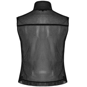 PUNK RAVE Gilet Gothique ‘MeshMachine’ Noir Dernières Nouveautés 23