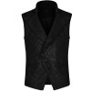 PUNK RAVE Gilet Gothique ‘Nostalgic Lover’ Noir pas cher 40