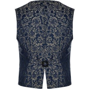 PUNK RAVE Gilet ‘Lycidas’ En Jacquard Bleu beauté 32