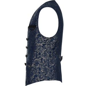 PUNK RAVE Gilet ‘Lycidas’ En Jacquard Bleu beauté 34