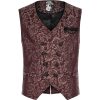 PUNK RAVE Gilet ‘Lycidas’ En Jacquard Rouge site officiel 40