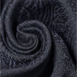 l'unique style PUNK RAVE Gilet Victorien ‘Hyacinthum Tenebris’ En Jacquard Bleu 42