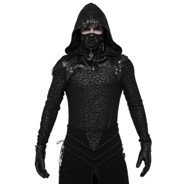 PUNK RAVE Harnais-Capuche ‘Assassin’s Creed’ Noir boutique paris 3