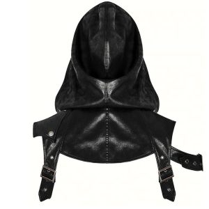 PUNK RAVE Harnais-Capuche ‘Assassin’s Creed’ Noir boutique paris 45