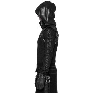 PUNK RAVE Harnais-Capuche ‘Assassin’s Creed’ Noir boutique paris 25