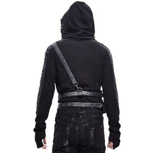 magasin pour DEVIL FASHION Harnais Ceinture ‘Altaïr’ Noir 19