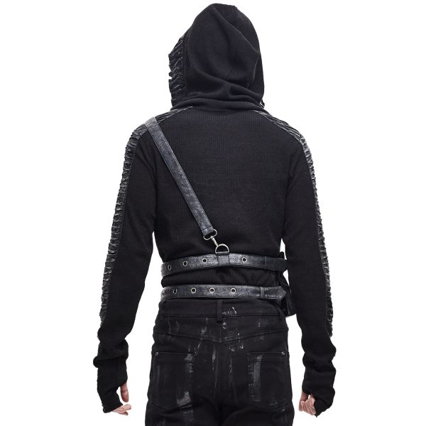 magasin pour DEVIL FASHION Harnais Ceinture ‘Altaïr’ Noir 4