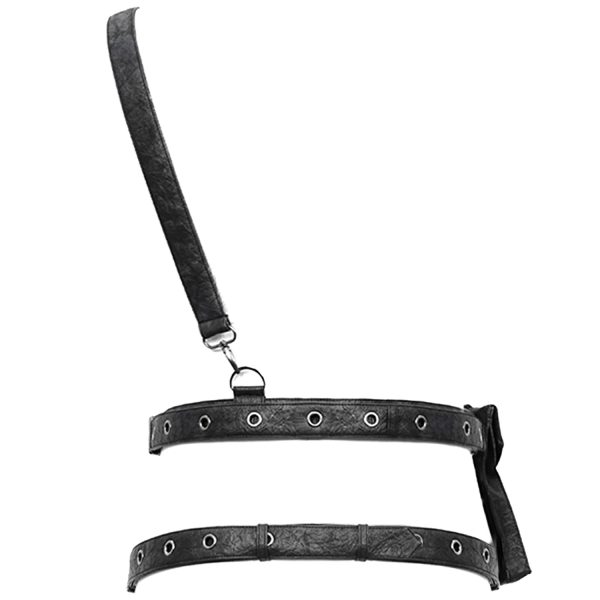 magasin pour DEVIL FASHION Harnais Ceinture ‘Altaïr’ Noir 8