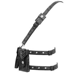 magasin pour DEVIL FASHION Harnais Ceinture ‘Altaïr’ Noir 29