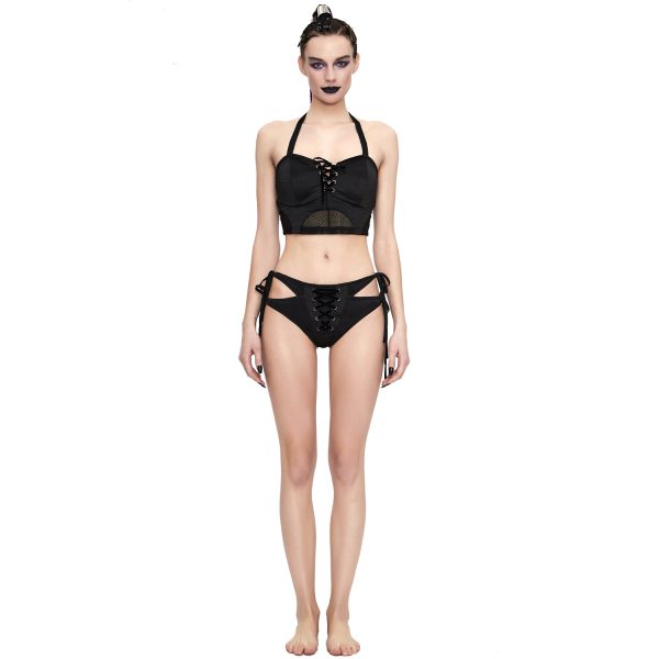 DEVIL FASHION Haut De Bikini ‘Nimue’ Noir marque moins cher 8