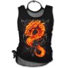 Spiral Direct Haut Sans Manches ‘Fire Dragon’ Noir l'unique style 31