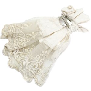 achat pas cher DEVIL FASHION Jabot ‘Ishmael’ Blanc 21