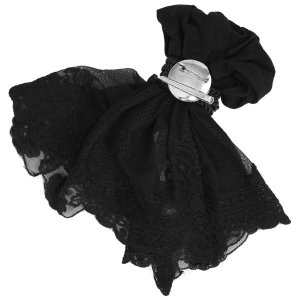 DEVIL FASHION Jabot ‘Ishmael’ Noir soldes de Noël 7