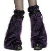 PUNK RAVE Leg Warmers ‘Cool Girl’ Pourpres SOLDES TOUT À 43