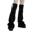 PUNK RAVE Leg Warmers ‘Draconia’ Noirs garantie de qualité 41