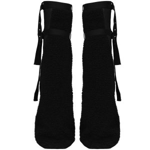 PUNK RAVE Leg Warmers ‘Draconia’ Noirs garantie de qualité 31