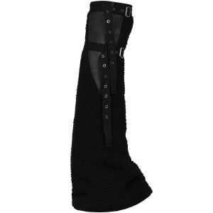 PUNK RAVE Leg Warmers ‘Draconia’ Noirs garantie de qualité 33