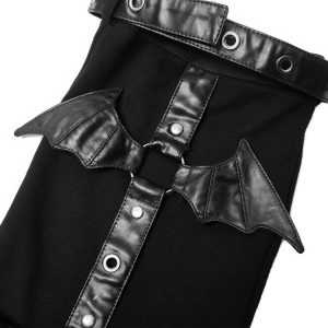 PUNK RAVE Leg Warmers ‘Gehenna’ Noirs mode 48