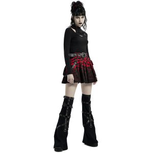 PUNK RAVE Leg Warmers ‘Gehenna’ Noirs mode 24