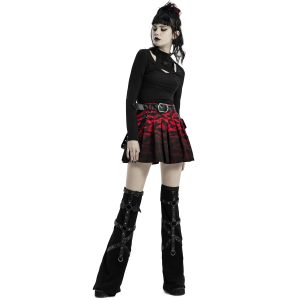 PUNK RAVE Leg Warmers ‘Gehenna’ Noirs mode 26