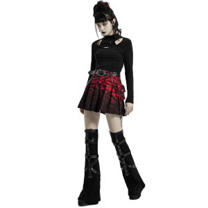 PUNK RAVE Leg Warmers ‘Gehenna’ Noirs mode 28