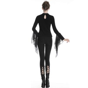 DARK IN LOVE Leggings ‘Amoret’ Noir marque pas cher 17