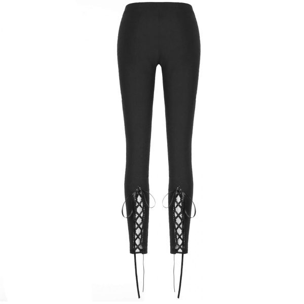 DARK IN LOVE Leggings ‘Amoret’ Noir marque pas cher 9