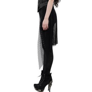 PUNK RAVE Leggings ‘Goth Black Flames’ Noir mode 32