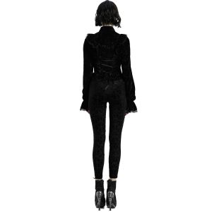 boutiqued pas cher PUNK RAVE Leggings ‘Gothic Retro’ Noir 20