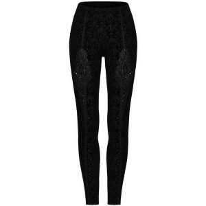 boutiqued pas cher PUNK RAVE Leggings ‘Gothic Retro’ Noir 32