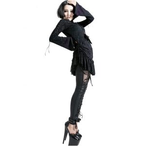 mode PUNK RAVE Leggings ‘MacBeth’ Noir 25