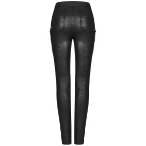 PUNK RAVE Leggings ‘Nebulos’ Noir Meilleur Prix Garanti 40