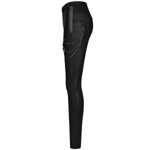 PUNK RAVE Leggings ‘Nebulos’ Noir Meilleur Prix Garanti 42